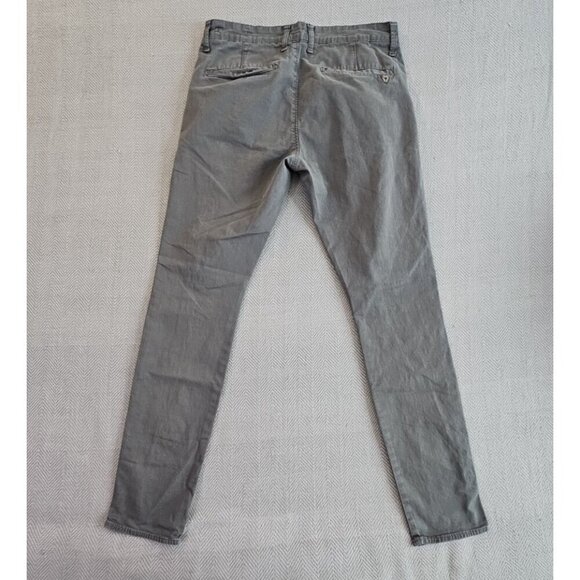 Meltin' Pot Men's Jeans W32 L32 Simon Model MP020 Skinny Fit Green EUC AU Italy - Picture 2 of 15